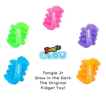 Tangle Jr Glow in the Dark Series Colours