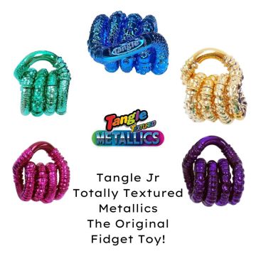 Tangle Jr Totally Textured Metallics Collection