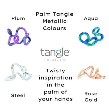 Tangle Palm Metallic Collection Colours