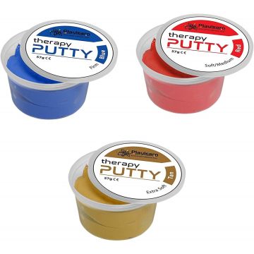 Therapy Putty Theraputty Set of 3 Strengths Playlearn