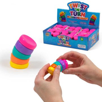 Twist and Turn Rainbow Fidget SV21894 Tobar HGL