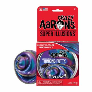 Crazy Aaron’s Thinking Putty Illusion - Super Scarab