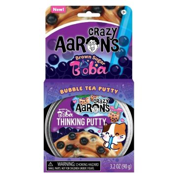 Crazy Aaron’s Thinking Putty – Trendsetters-Brown Sugar Boba